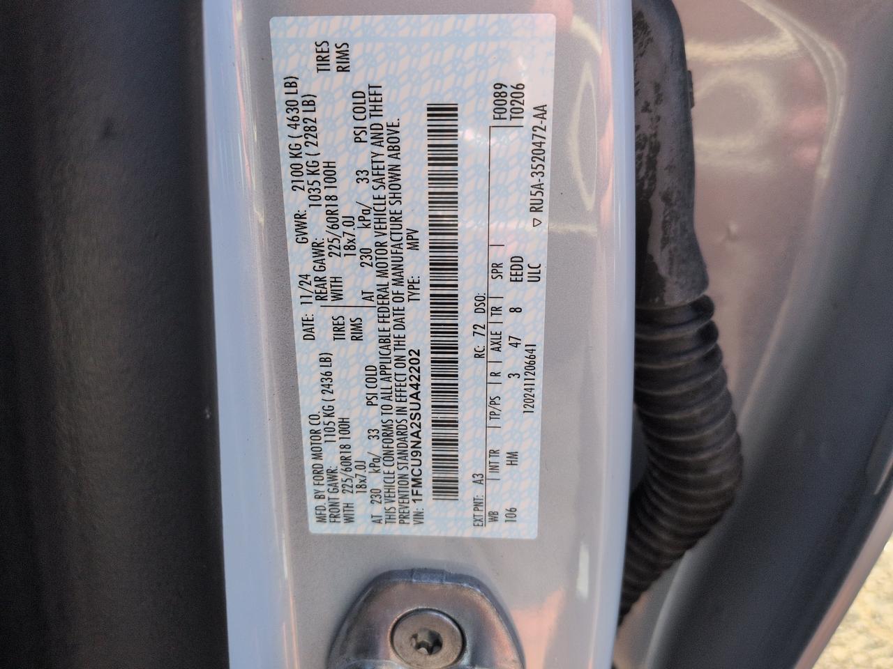 2025 Ford Escape ST-Line Select Appleton WI
