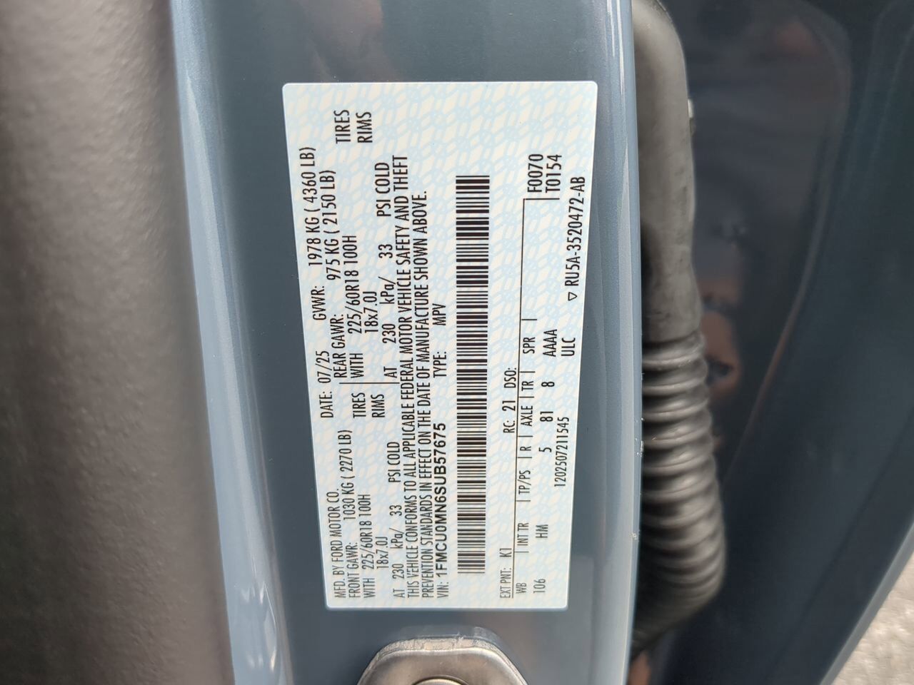 2025 Ford Escape ST-Line Winder GA