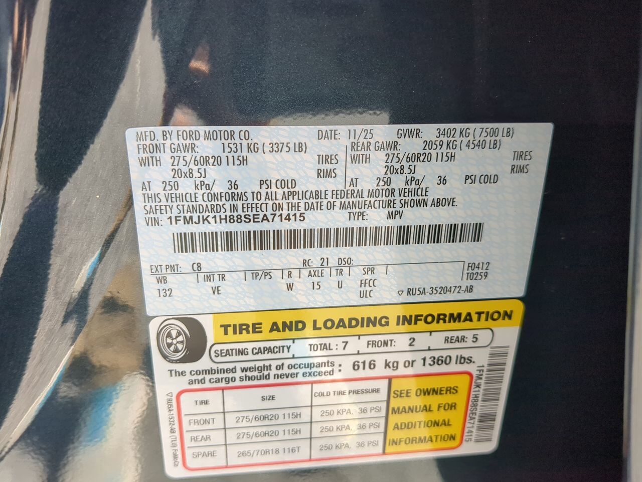 2025 Ford Expedition Max Active Winder GA