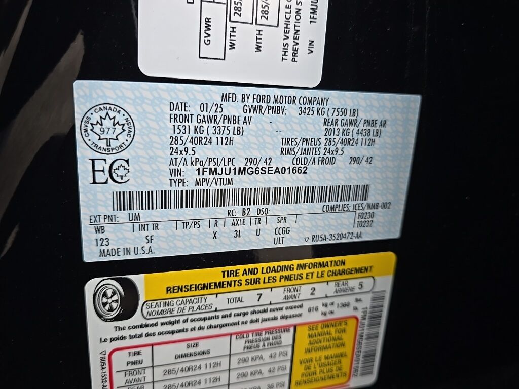 2025 Ford Expedition Platinum 4WD Fond du Lac WI