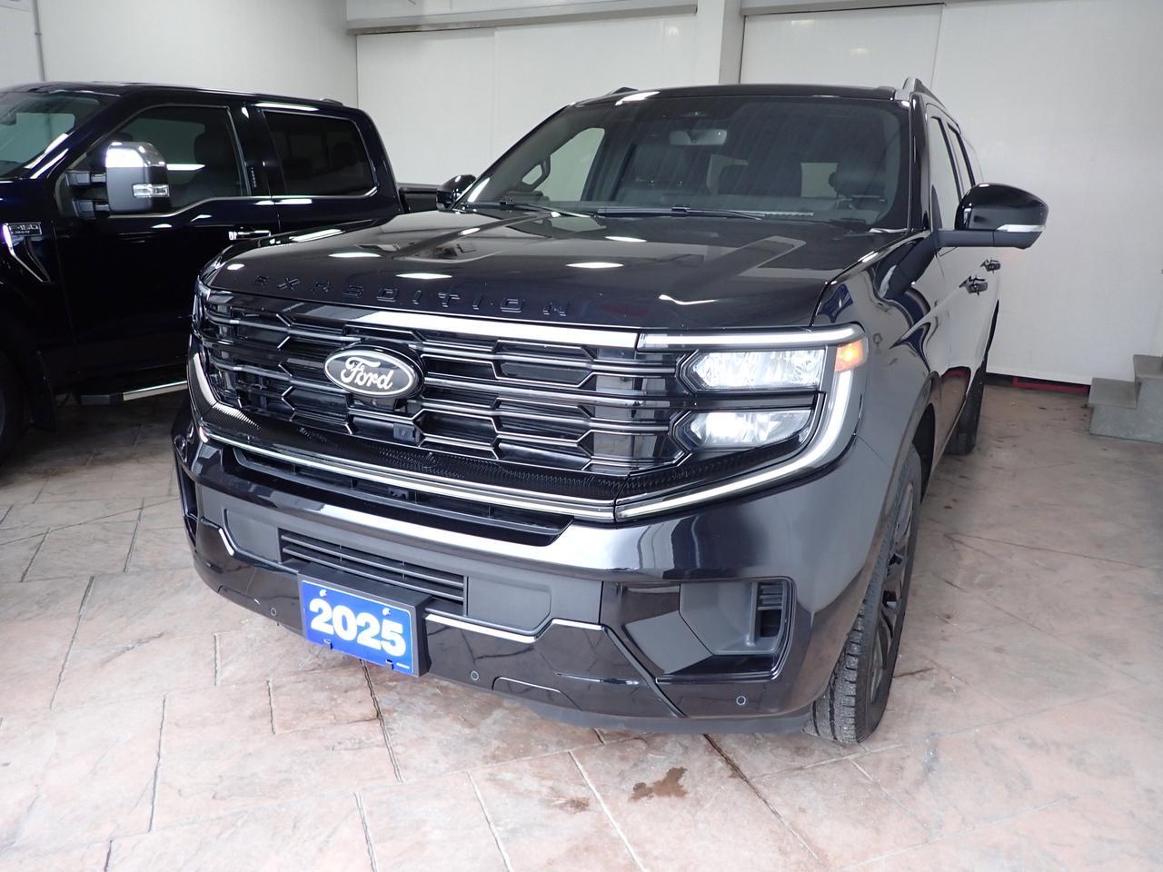 2025 Ford Expedition Platinum Max 4WD LEATHER NAVI SUNROOF BUCKET SEATS Listowel ON