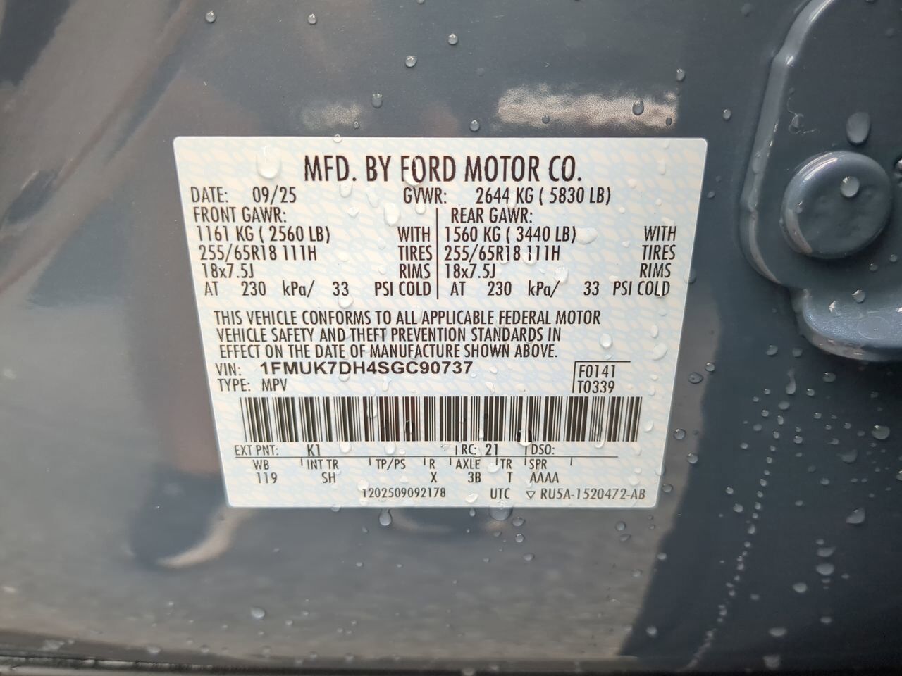 2025 Ford Explorer Active Winder GA