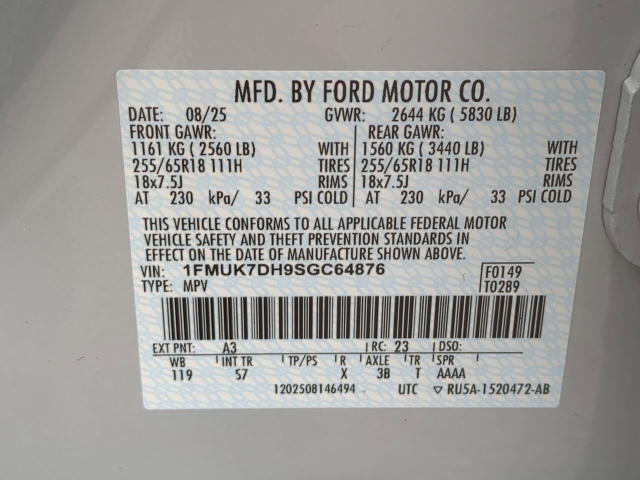 2025 Ford Explorer Active Winder GA