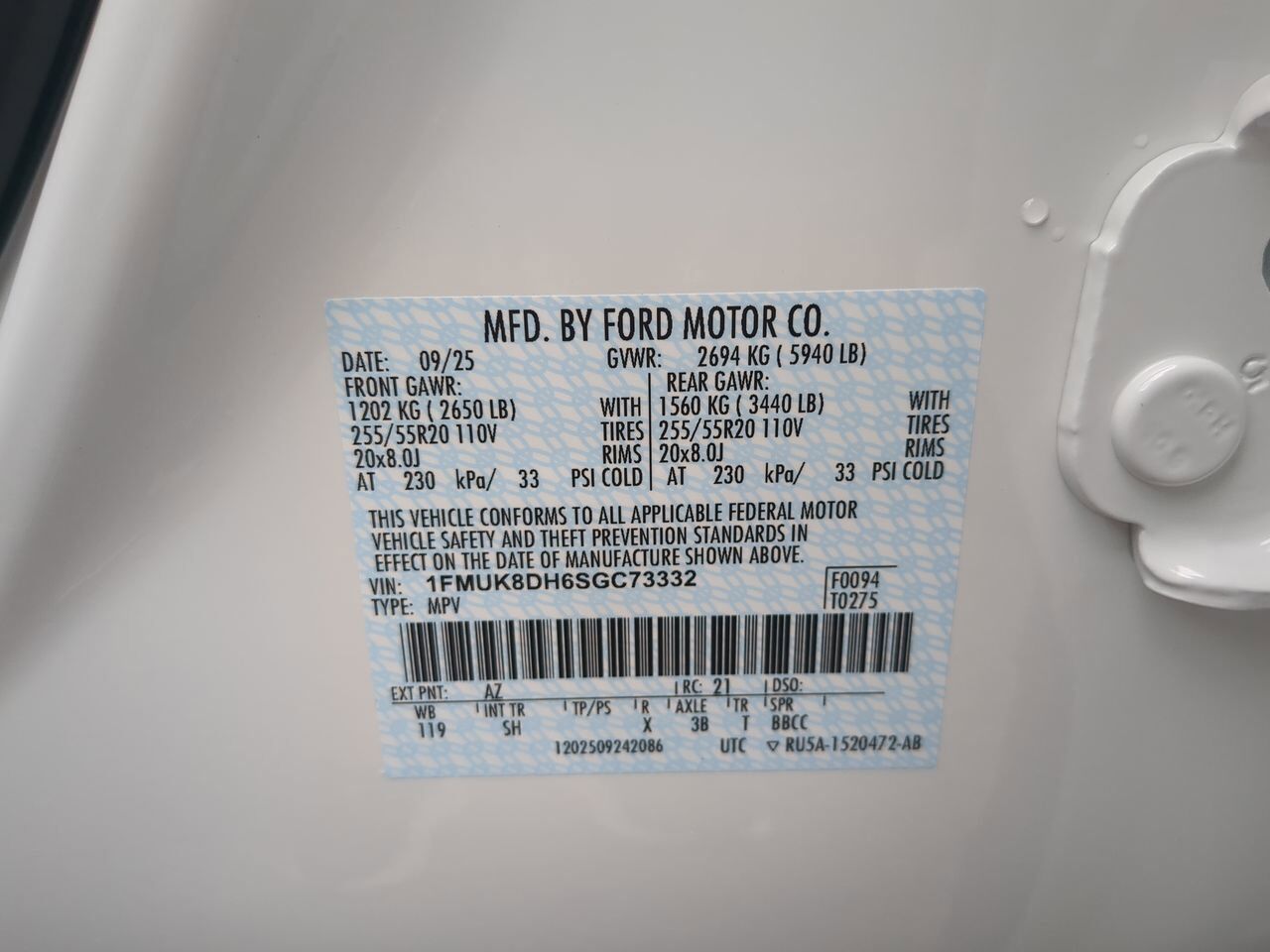 2025 Ford Explorer Active Winder GA