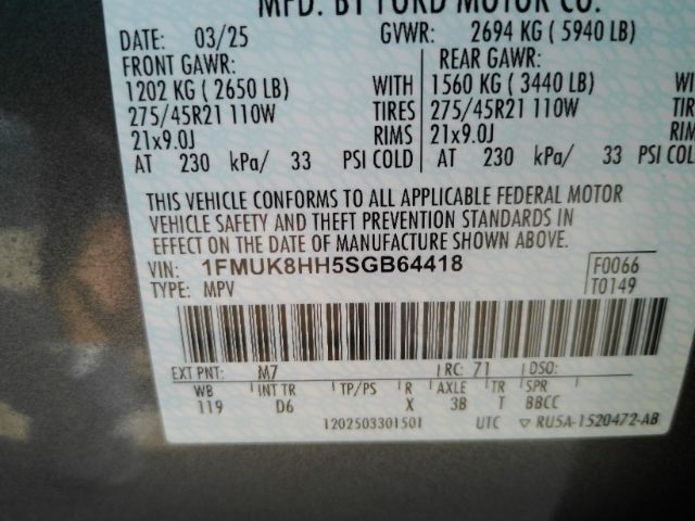 2025 Ford Explorer Platinum Plano TX