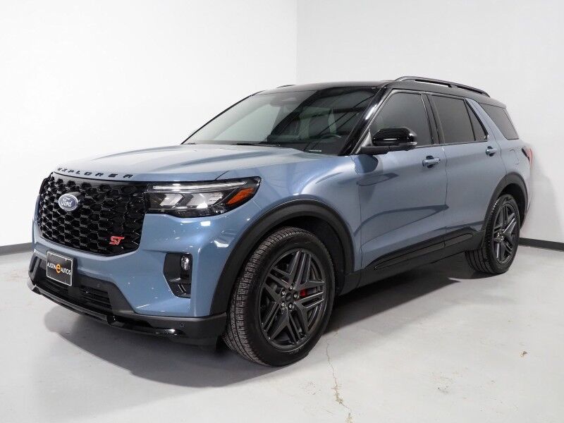 2025 Ford Explorer ST 4WD *SUN & SOUND PKG, BLACK ROOF, NAVIGATION, BLUECRUISE, SAFETY ALERTS, 360 CAMERAS, PANORAMA VISTA ROOF, CLIMATE MULTI-CONTOUR SEATS, HEATED STEERING, 2ND ROW CAPTAIN'S, REMOTE START, BANG & OLUFSEN Round Rock TX