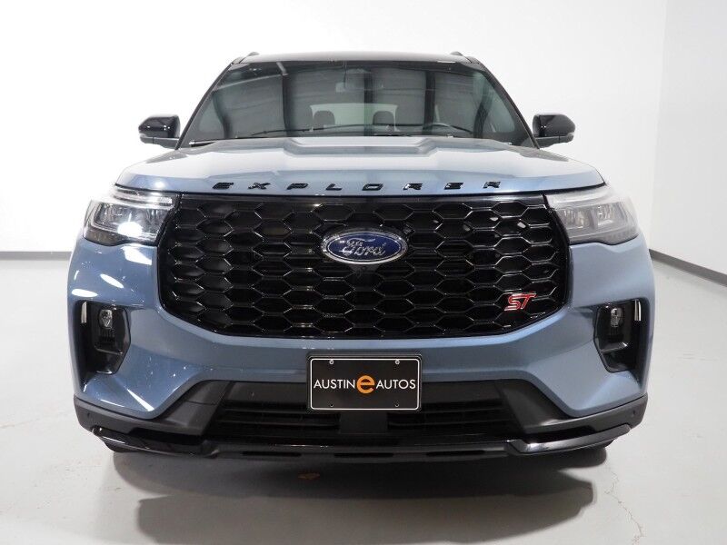 2025 Ford Explorer ST 4WD *SUN & SOUND PKG, BLACK ROOF, NAVIGATION, BLUECRUISE, SAFETY ALERTS, 360 CAMERAS, PANORAMA VISTA ROOF, CLIMATE MULTI-CONTOUR SEATS, HEATED STEERING, 2ND ROW CAPTAIN'S, REMOTE START, BANG & OLUFSEN Round Rock TX