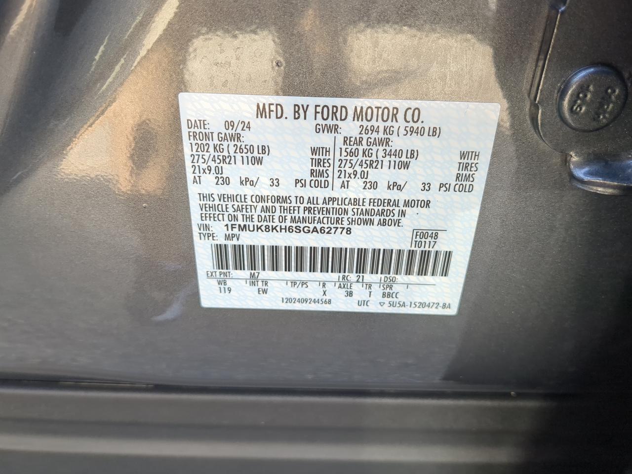 2025 Ford Explorer ST-Line Appleton WI