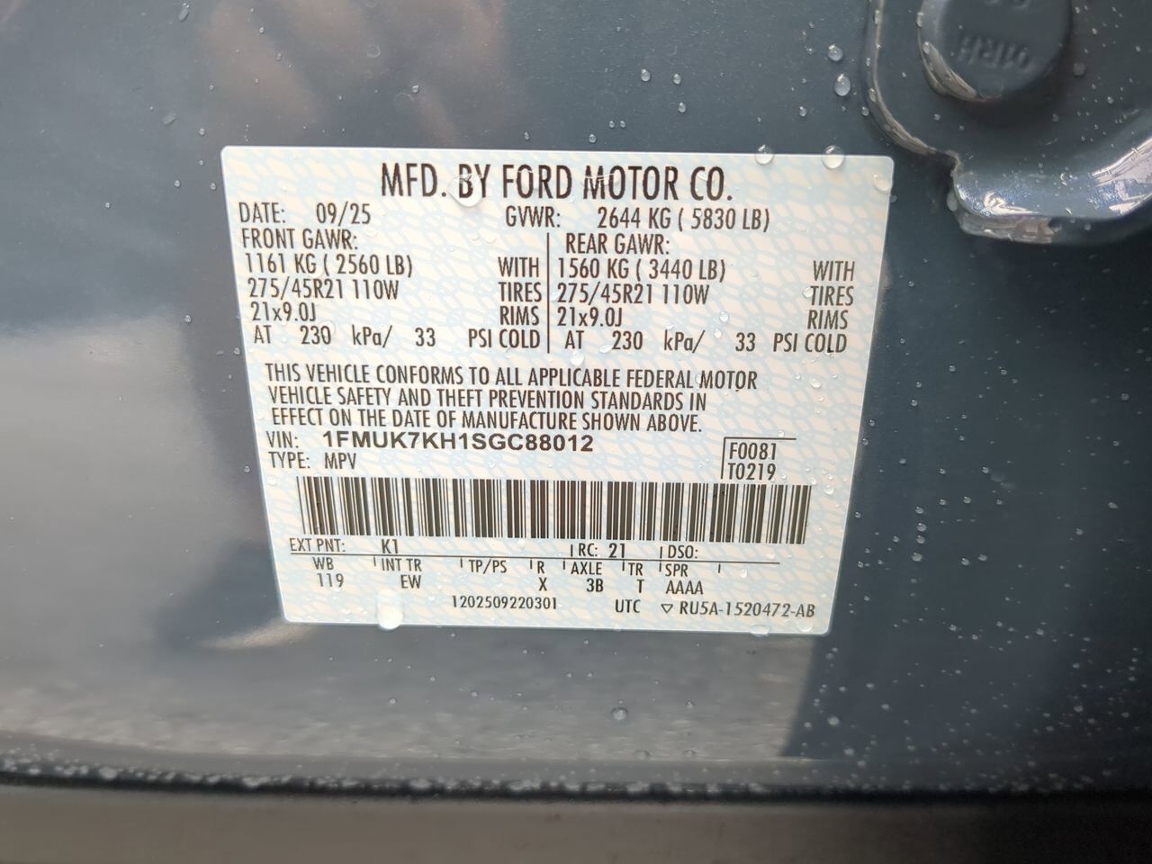 2025 Ford Explorer ST-Line Winder GA