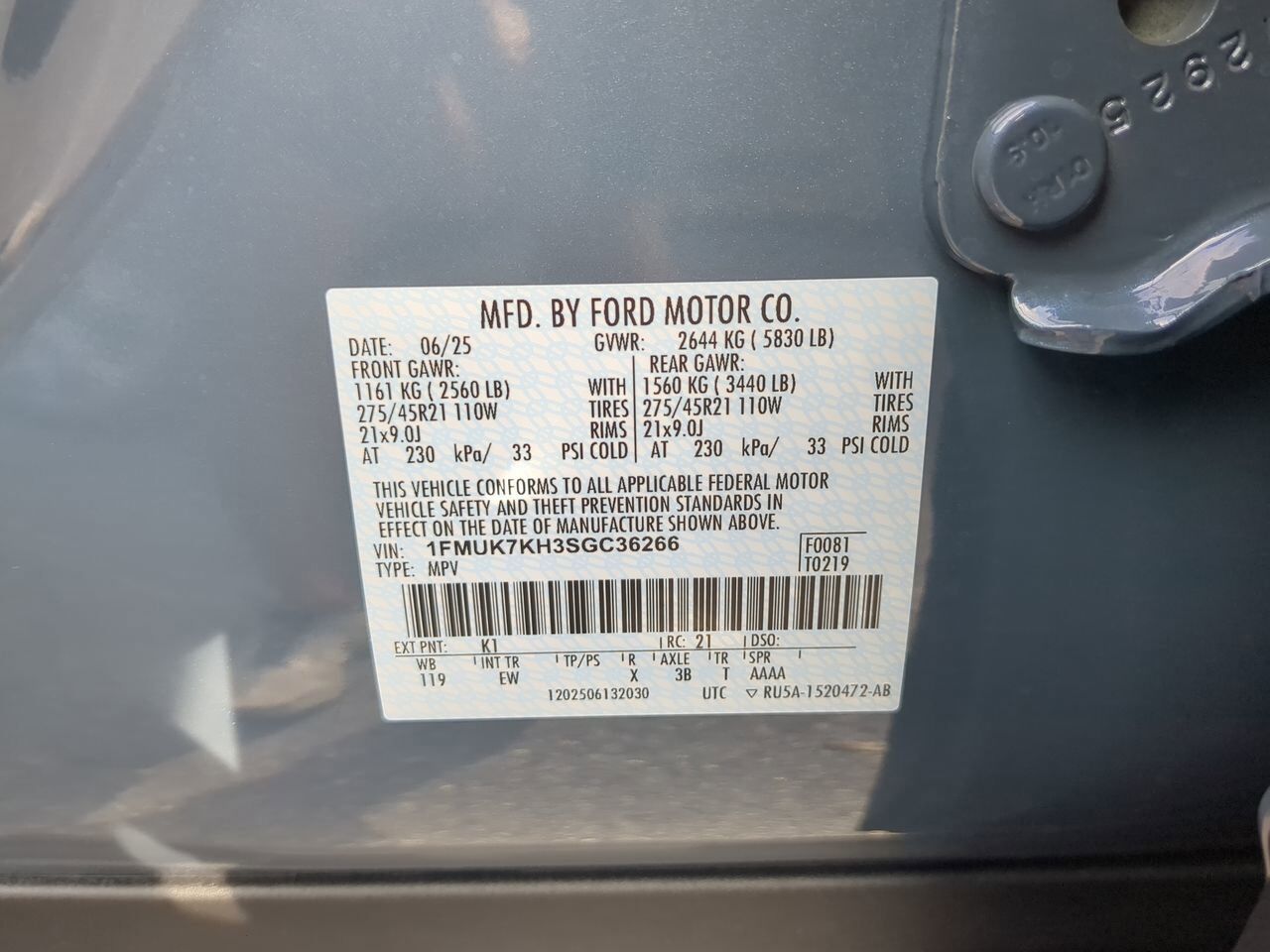 2025 Ford Explorer ST-Line Winder GA