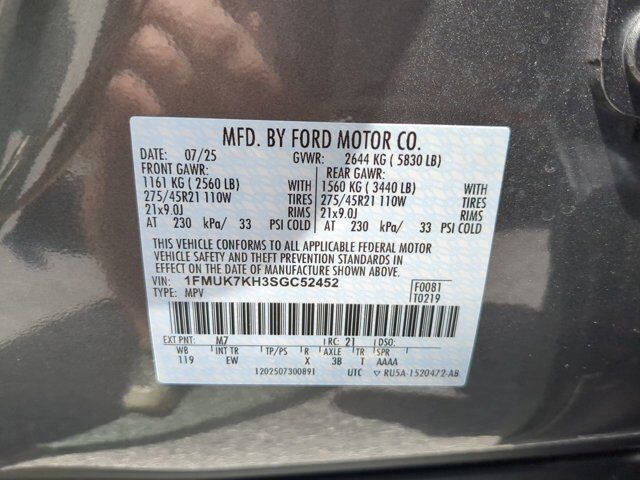 2025 Ford Explorer ST-Line Winder GA