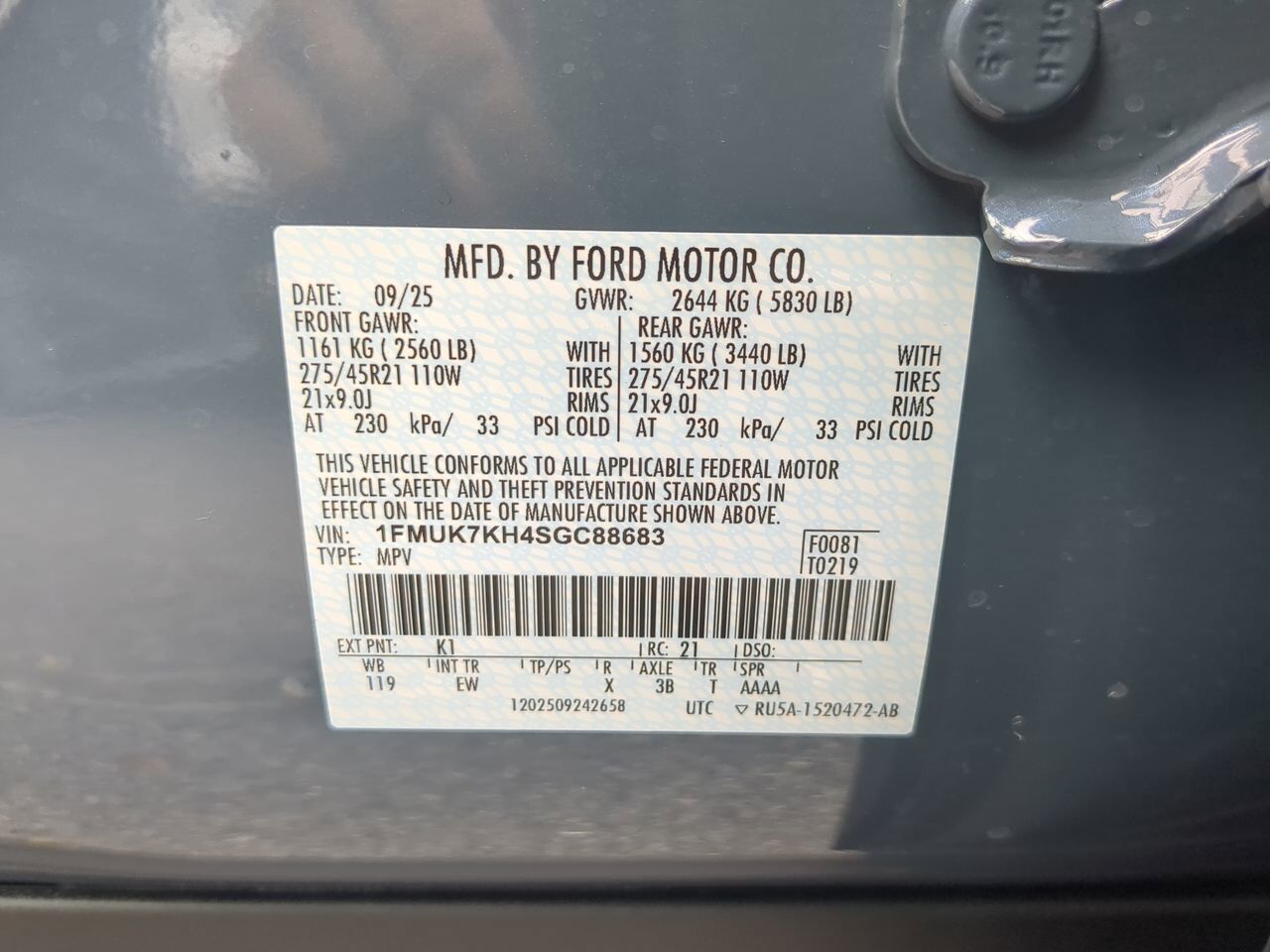 2025 Ford Explorer ST-Line Winder GA