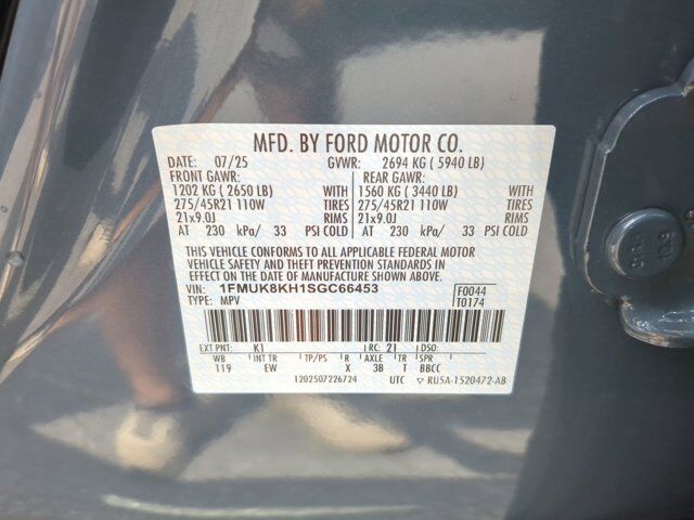 2025 Ford Explorer ST-Line Winder GA