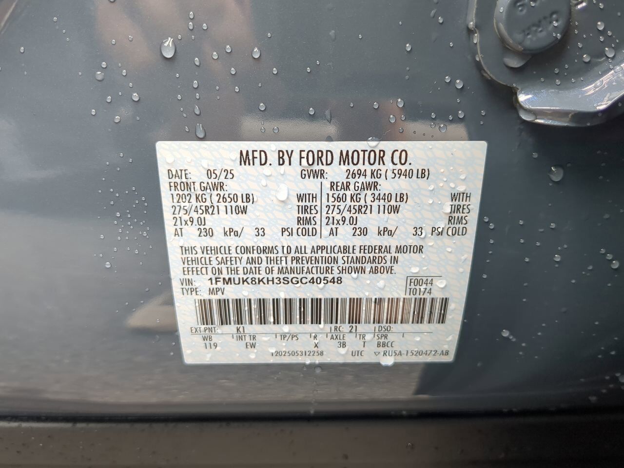 2025 Ford Explorer ST-Line Winder GA