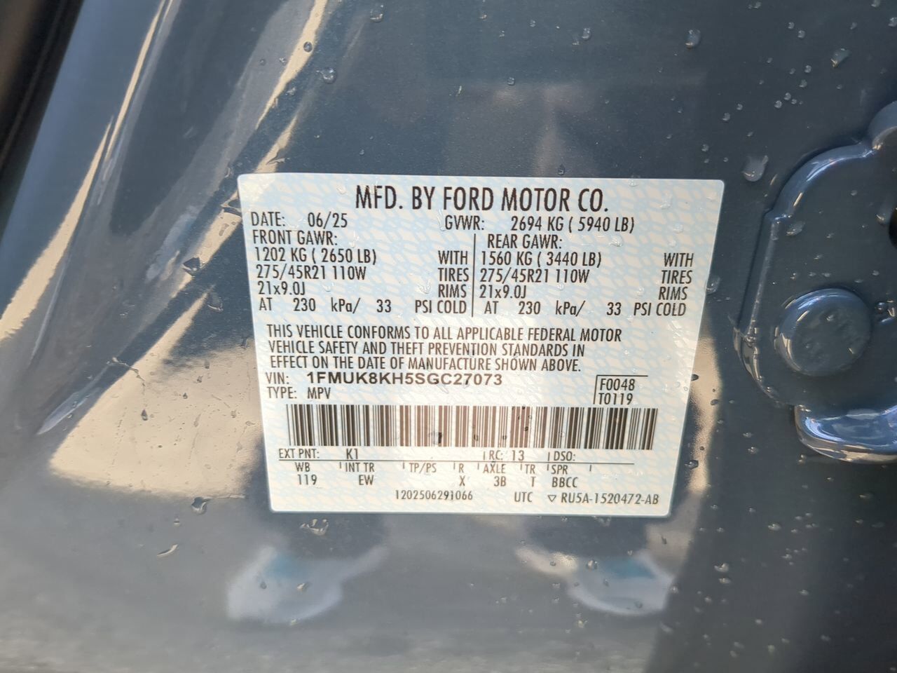 2025 Ford Explorer ST-Line Winder GA