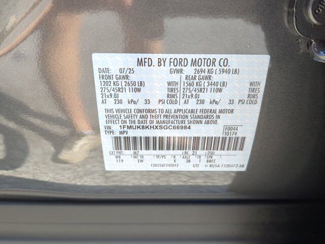 2025 Ford Explorer ST-Line Winder GA