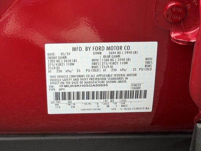 2025 Ford Explorer ST-Line Springfield VA