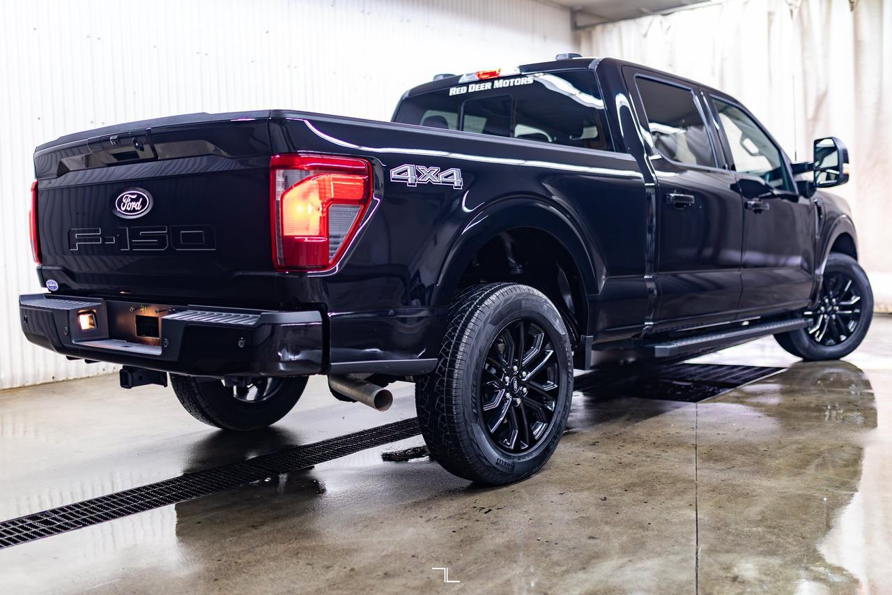 2025 Ford F-150 4x4 Crew Cab XLT Nav BCam 6.5 Ft Box Red Deer AB