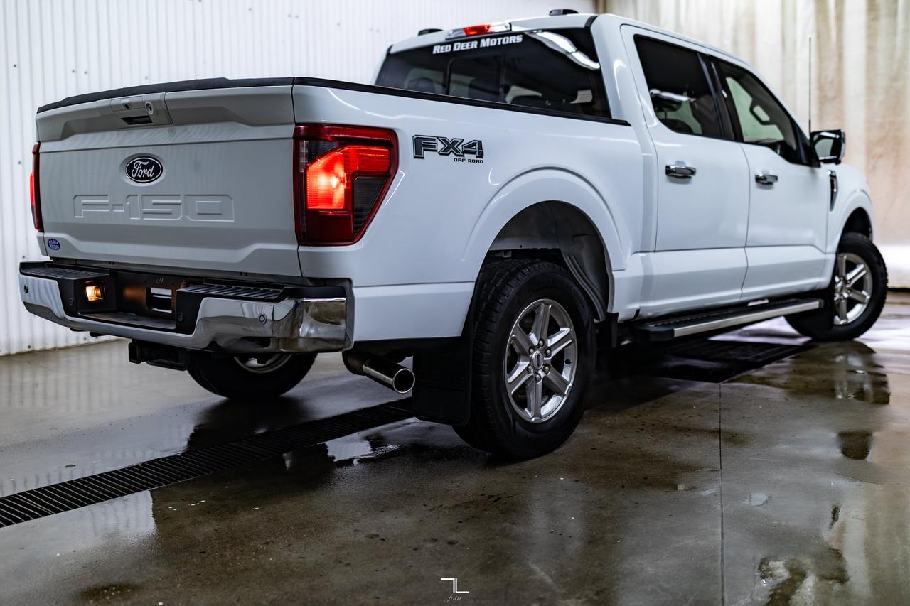 2025 Ford F-150 4x4 Super Crew XLT FX4 Nav BCam Red Deer AB