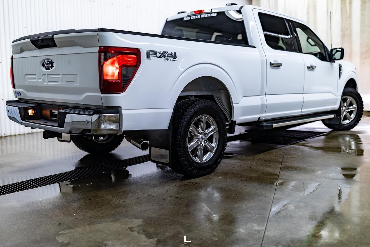 2025 Ford F-150 4x4 Super Crew XLT FX4 PSeat BCam 6.5 Ft. Box Red Deer AB