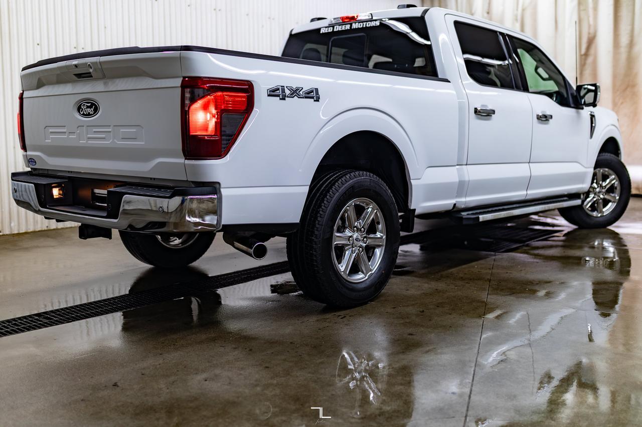 2025 Ford F-150 4x4 Super Crew XLT Nav BCam 6.5 Ft Box Red Deer AB