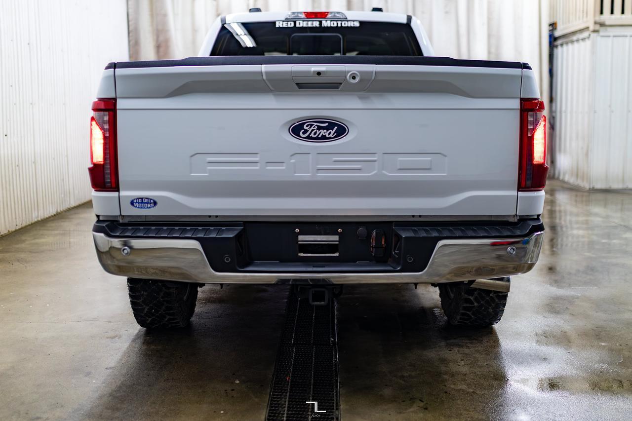 2025 Ford F-150 4x4 Super Crew XLT Nav BCam PSeat Red Deer AB