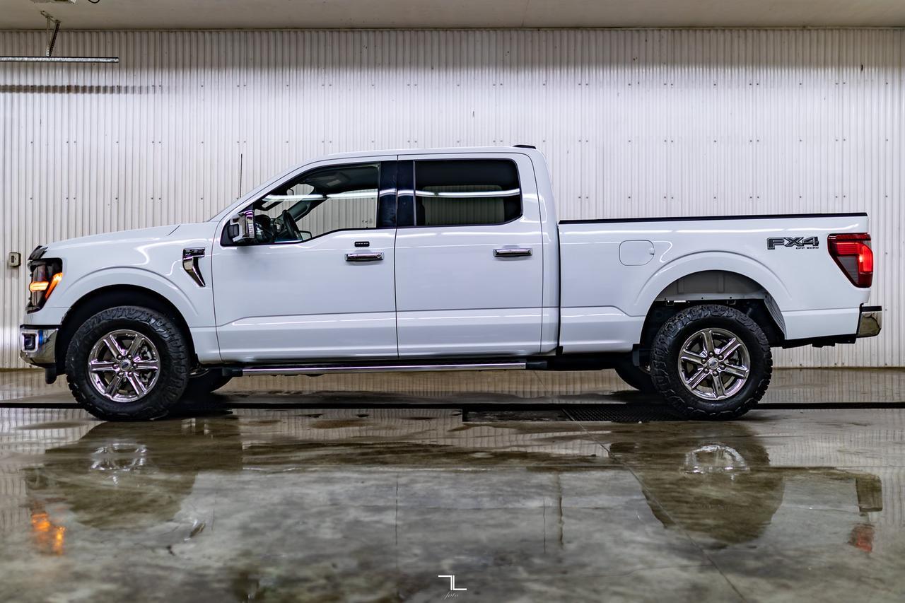2025 Ford F-150 4x4 Super Crew XLT Nav BCam PSeat Red Deer AB