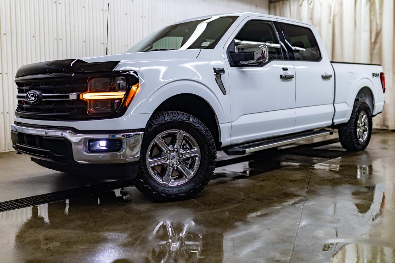 2025 Ford F-150 4x4 Super Crew XLT Nav BCam PSeat Red Deer AB