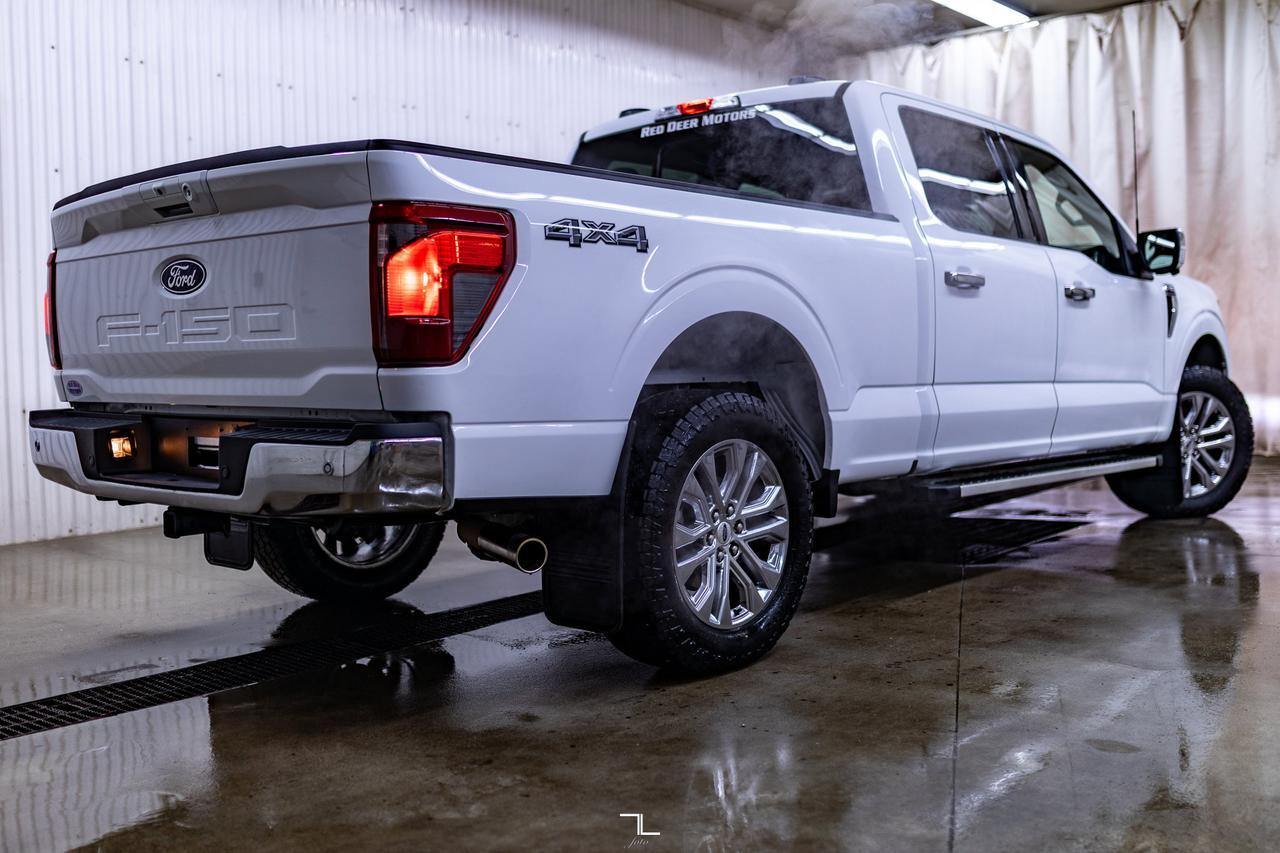 2025 Ford F-150 4x4 Super Crew XLT Nav BCam Red Deer AB
