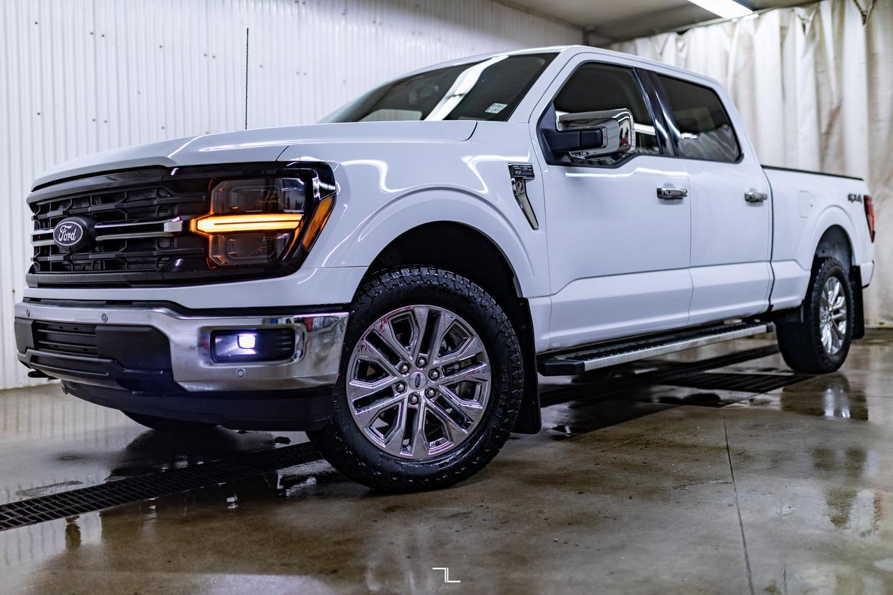 2025 Ford F-150 4x4 Super Crew XLT Nav BCam Red Deer AB