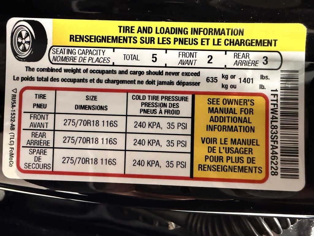 2025 Ford F-150 4x4 SuperCrew Tremor Minocqua WI