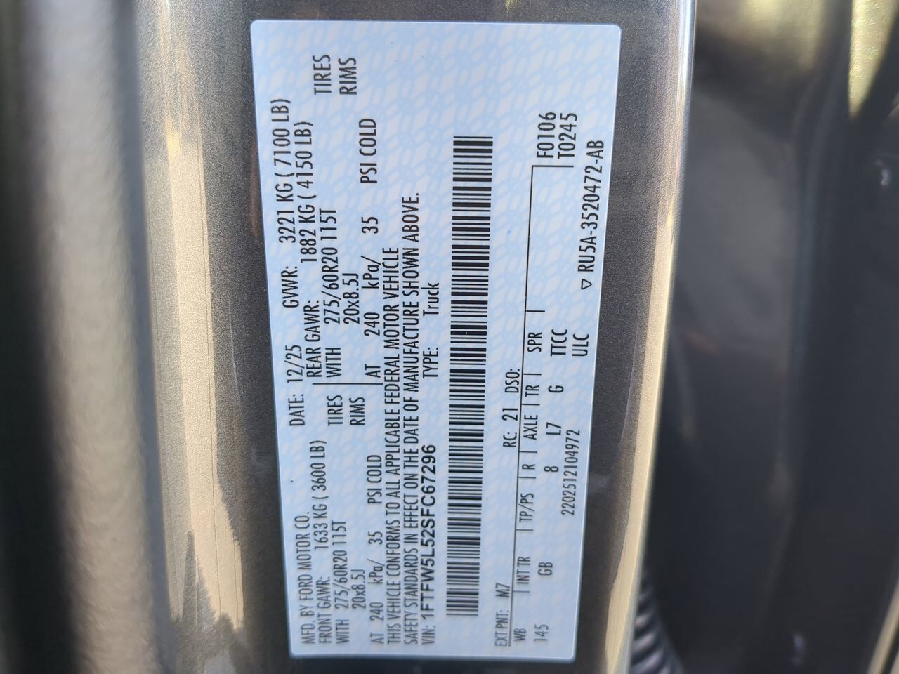 2025 Ford F-150 LARIAT Winder GA