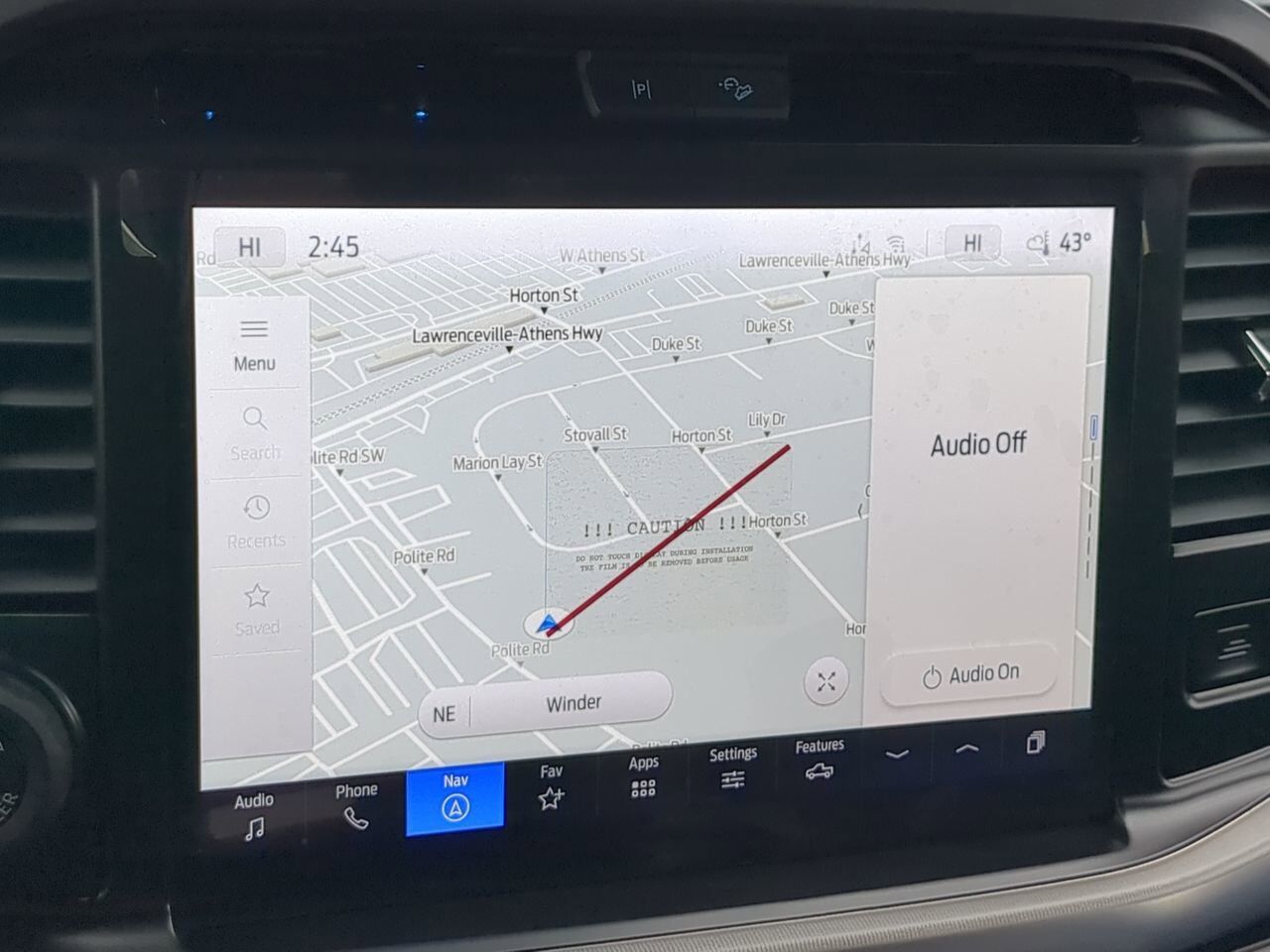 2025 Ford F-150 LARIAT Winder GA