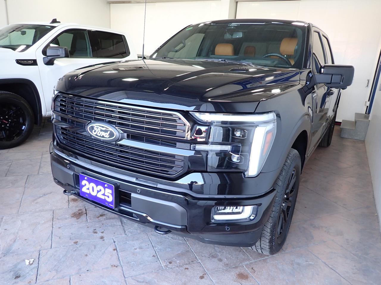 2025 Ford F-150 Platinum 4WD CREW CAB 5'5 BOX LEATHER NAVI SUNROOF *HYBRID* Listowel ON