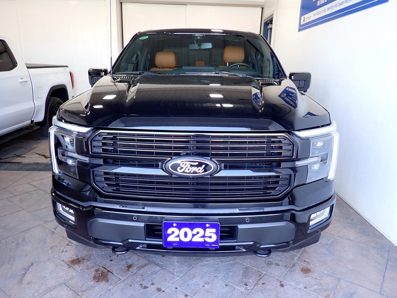 2025 Ford F-150 Platinum 4WD CREW CAB LEATHER NAVI SUNROOF *HYBRID* Listowel ON