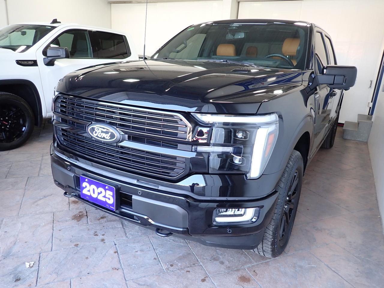 2025 Ford F-150 Platinum 4WD CREW CAB LEATHER NAVI SUNROOF *HYBRID* Listowel ON