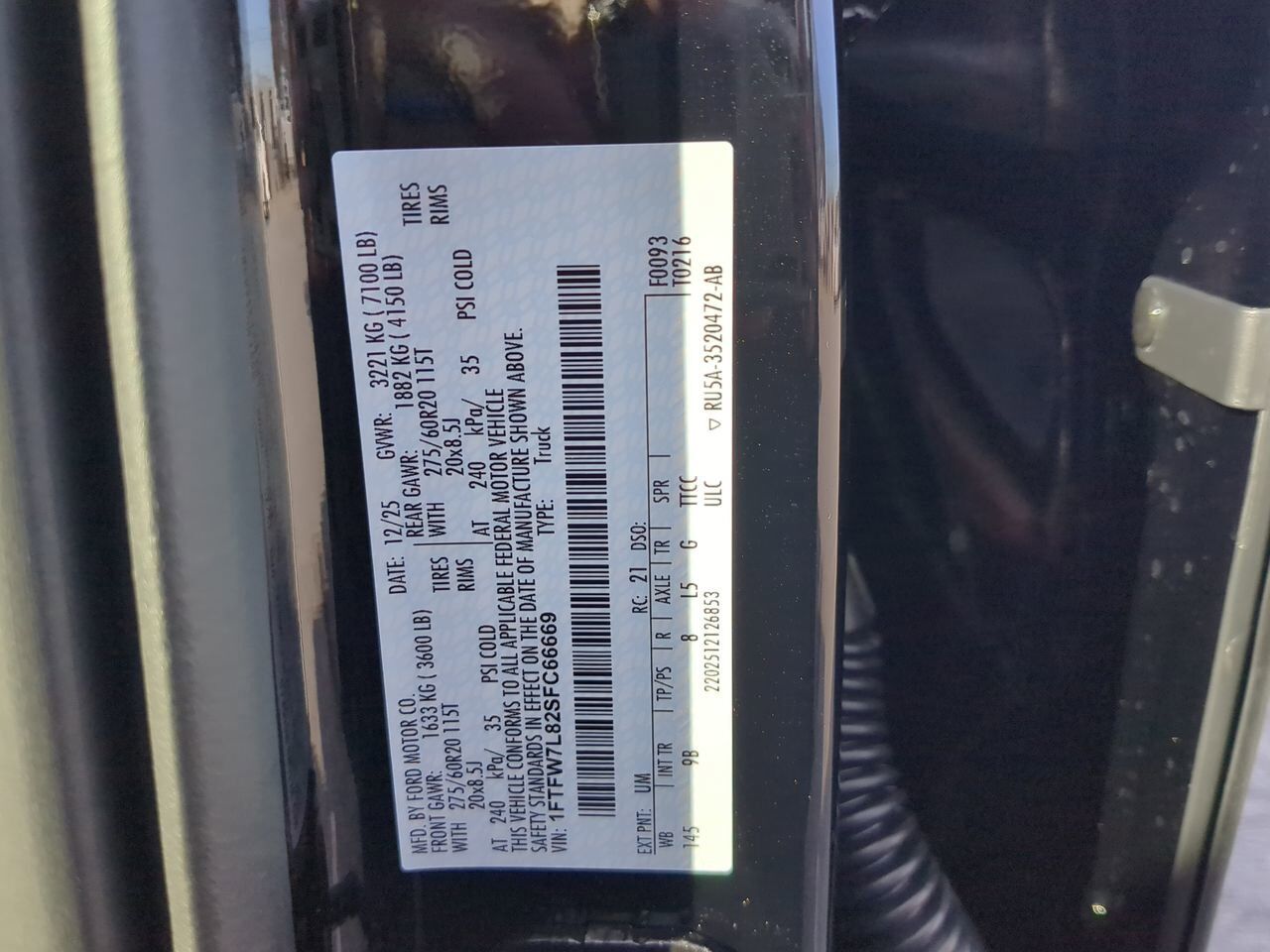 2025 Ford F-150 Platinum Winder GA