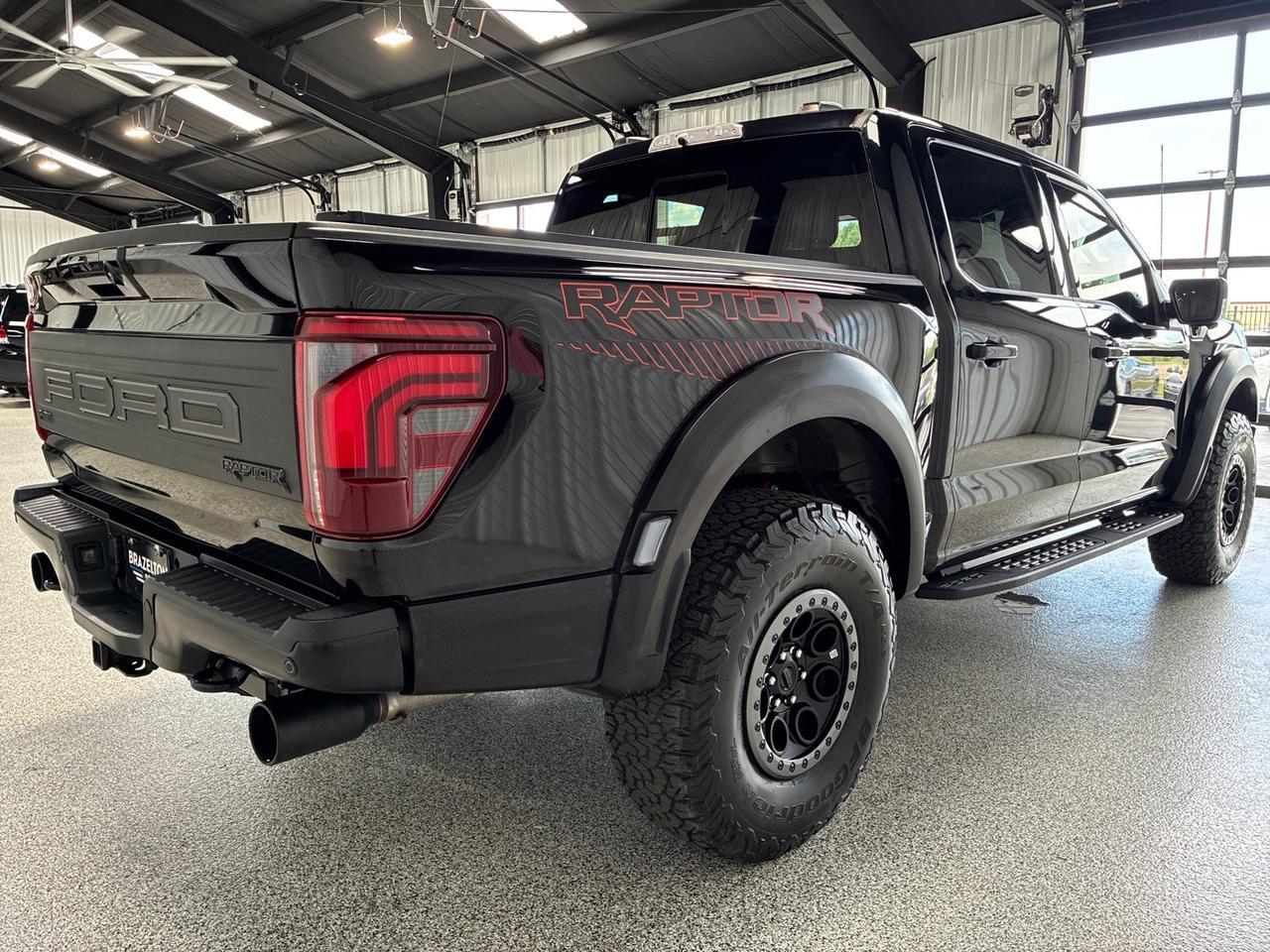 2025 Ford F-150 Raptor, 802A 37in Performance Pkg, Pano Roof, Bed Cover Houston TX