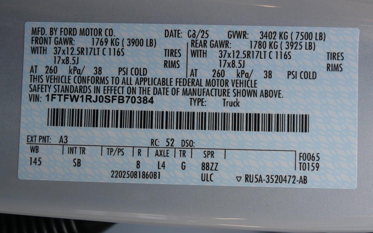 2025 Ford F-150 Raptor R San Juan TX