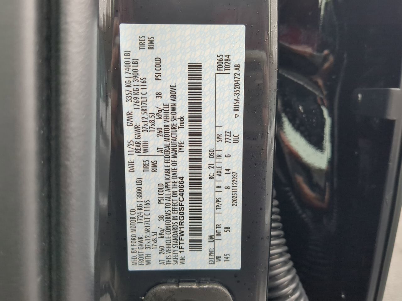 2025 Ford F-150 Raptor Winder GA