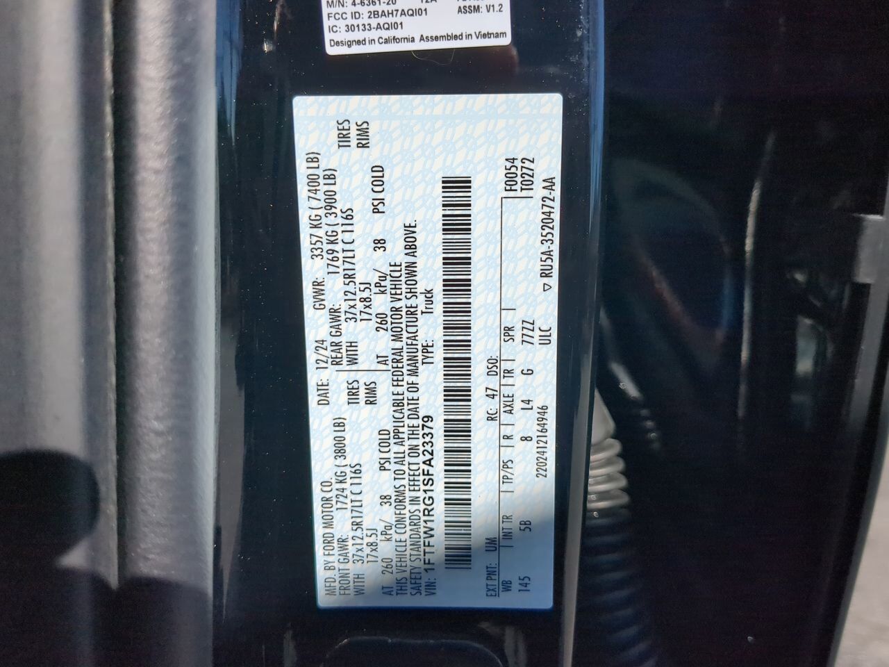 2025 Ford F-150 Raptor Winder GA