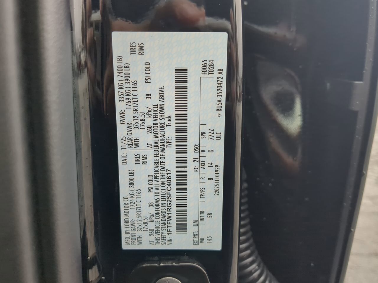 2025 Ford F-150 Raptor Winder GA