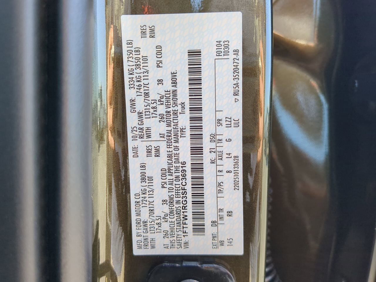 2025 Ford F-150 Raptor Winder GA