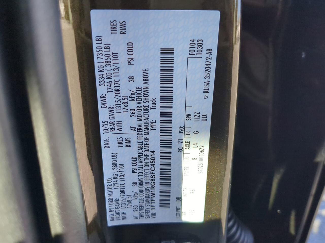 2025 Ford F-150 Raptor Winder GA