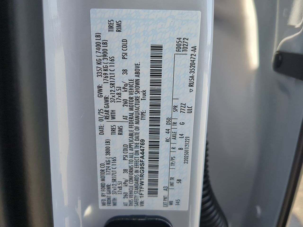 2025 Ford F-150 Raptor Winder GA