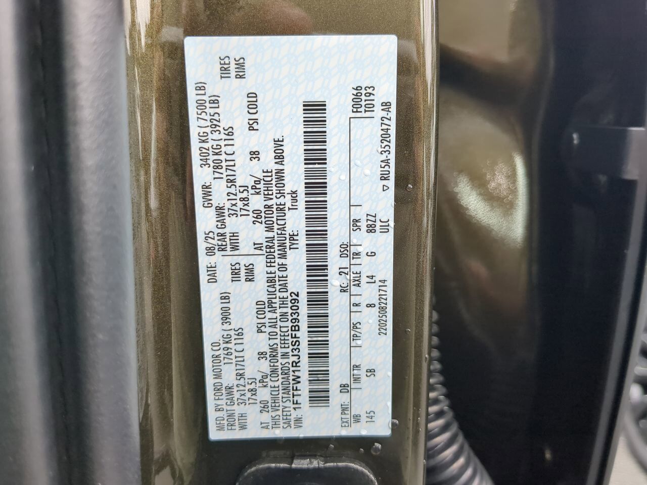 2025 Ford F-150 Raptor Winder GA