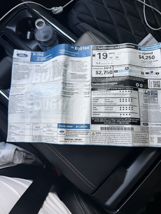 2025 Ford F-150 SuperCrew 4WD BLACK WIDOW WHIPPLE SUPERCHARGED OVER 100K MSRP Lafayette LA