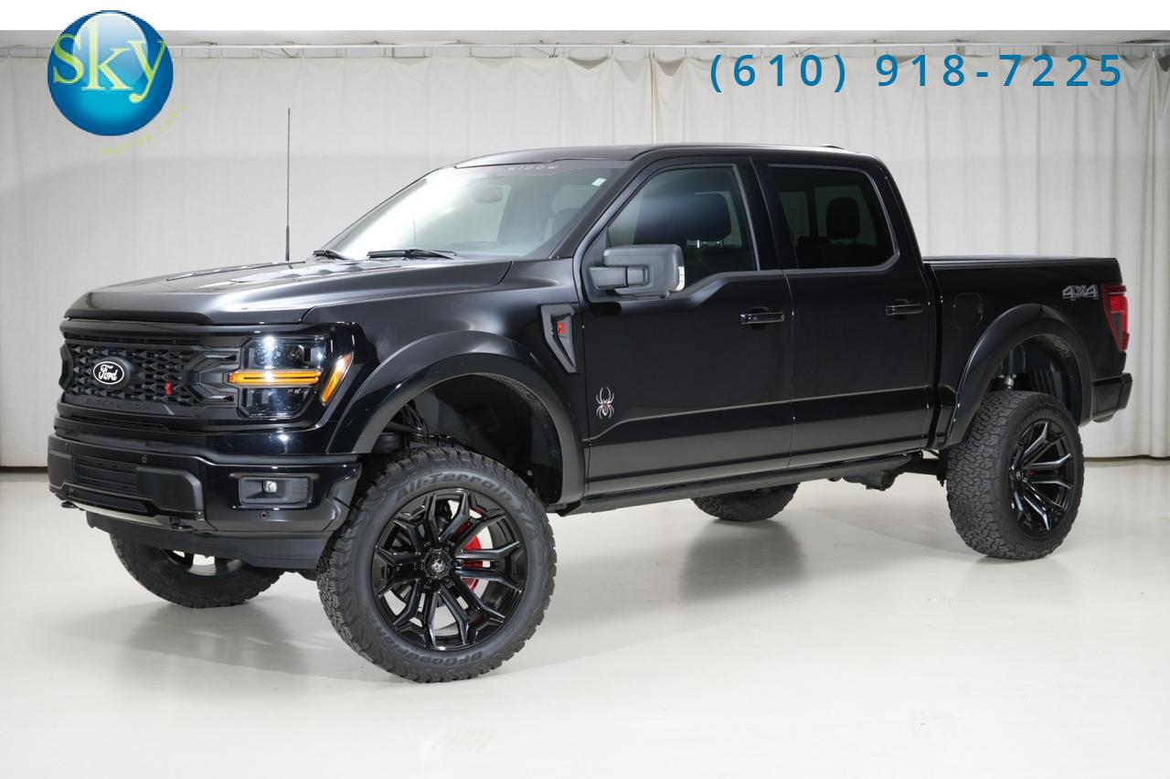 2025 Ford F-150 SuperCrew 4WD XLT BLACK WIDOW $100,372 MSRP