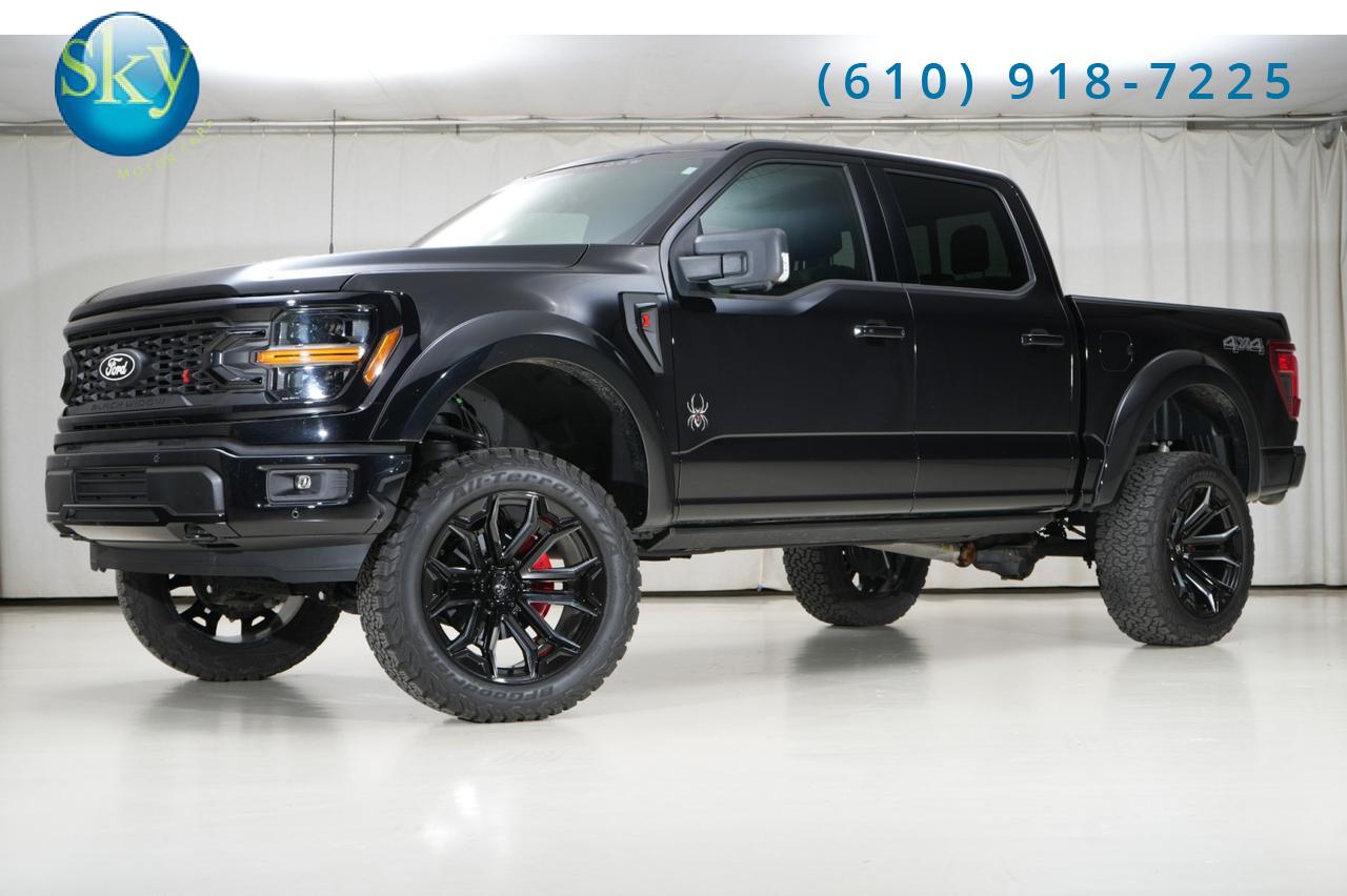 2025 Ford F-150 SuperCrew 4WD XLT BLACK WIDOW $100,372 MSRP