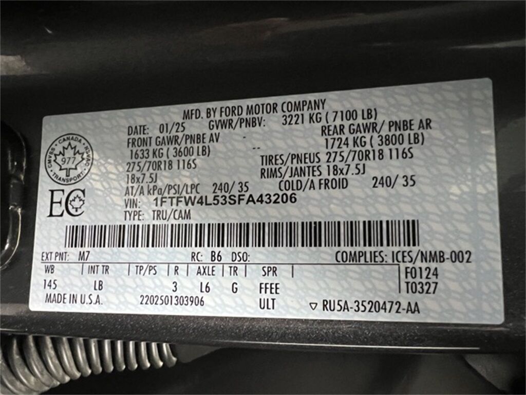 2025 Ford F-150 Tremor Highlands Ranch CO